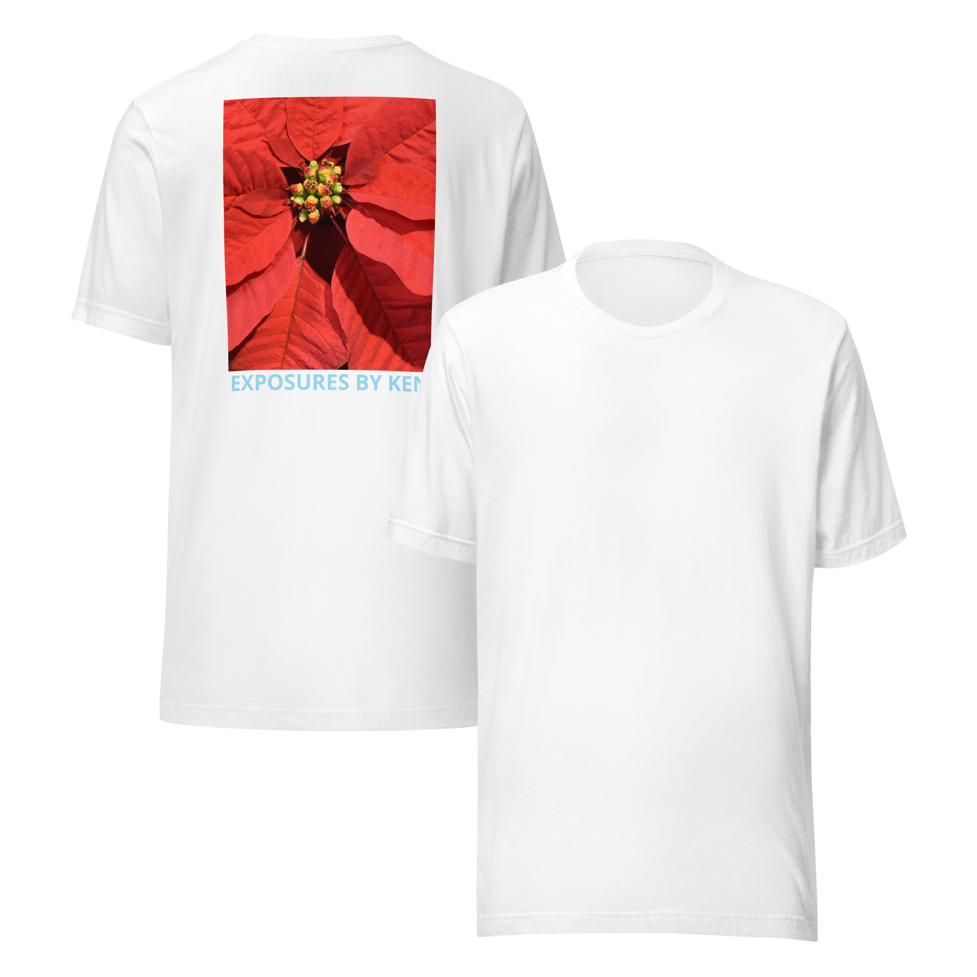 Fresh Poinsettia Unisex Bella T-Shirt
