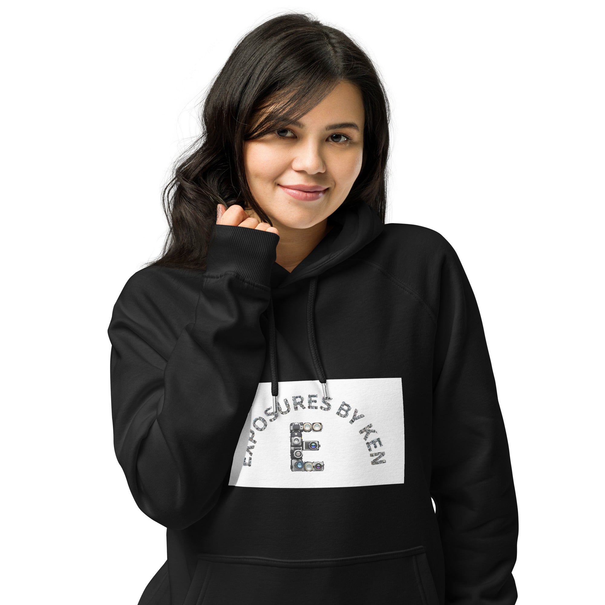 Unisex eco raglan hoodie